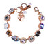 Mariana Lovable Oval and Cluster Bracelet in Ice Queen - Preorder