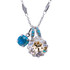 Mariana Extra Luxurious Double Stone Pendant in Fairytale - Preorder