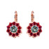 Mariana Lovable Rosette Leverback Earrings in Enchanted - Preorder