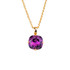 Mariana Cushion Cut Pendant in Amethyst - Preorder