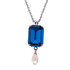 Mariana Extra Luxurious Emerald Cut Pendant With Briolette in Fairytale - Preorder