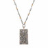 Michal Golan Silverlining Rectangle Necklace