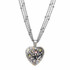 Michal Golan Silver Lining Heart Necklace I