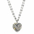 Michal Golan Silver Lining Heart Necklace III