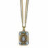 Michal Golan Bluebell Rectangle Necklace