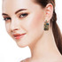 Michal Golan Evergreen Rectangle Earrings