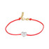 Protection Bracelet with Diamond Heart