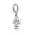 The Lord Will Bless You and Keep You Silver Pendant