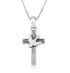 Cross with Dove pendant from sterling silver 925