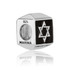 Star of David Blackened Oxidized Charm