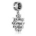 If I Forget Thee O Jerusalem Charm Pendant