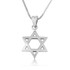 Silver Pendant in a form of Classic Star of David