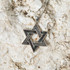 925 Sterling Silver Diamond Shaped  Star of David Pendant