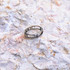 Ani Ledodi Handcrafted Shiny Silver Ring