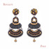 Ayala Bar Royalty Golden Crown Earrings