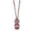 Ayala Bar Plum Wine Romantic Loom Long Necklace