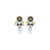 Aqua Mirage Sea You Later Earrings