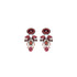 Ayala Bar Mulled Wine Garnet Hour Earrings