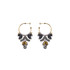 Ayala Bar Moonlight Shimmer Moon over Milan Hoop Earrings