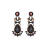 Ayala Bar Obsidian Night The Dinner Party Earrings