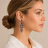 Ayala Bar Purple Passion Lavender Spell Earrings