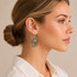 Ayala Bar Forest Reflection Wild Leaf Earrings