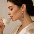 Ayala Bar Amber Bloom Copper Leaf Earrings