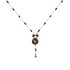 Ayala Bar Obsidian Night Black Satin Necklace