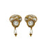 Michal Golan Luster & Light Pearl Oval Drop Earrings