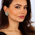 Michal Golan Moss Garden Riverstone Small Shield Earrings