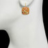 Michal Golan Peach Tree Pearl Square Earrings