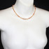 Michal Golan Peach Tree Pearl Light Beaded Necklace