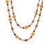 Michal Golan Peach Tree Pearl Long Beaded Necklace