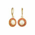 Michal Golan Byzantine Pearl Circle Earrings