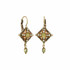 Michal Golan Byzantine Green Aventurine Starburst Earrings