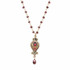 Michal Golan Byzantine Garnet Diamond Necklace