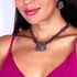 Michal Golan Teal Drop Earrings