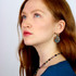 Michal Golan Teal Drop Earrings