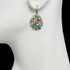 Michal Golan Teal Oval Earrings
