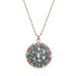 Michal Golan Teal Circle Necklace II