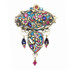 Michal Golan Teal Ornate Brooch