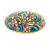 Michal Golan Teal Oval Brooch