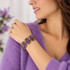 Michal Golan Violet Amethyst Large Bracelet