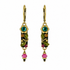 Michal Golan Midnight Garden Long Rectangle Earrings
