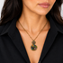Michal Golan Midnight Garden Figure Eight Necklace