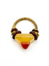 Orna Lalo Yellow Pyramid Ring