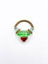 Orna Lalo Blue Pyramid Ring