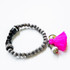 7Stitches Kabbalah Protection Pink Tassel Bracelet
