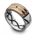 Israeli Jewelry Atlantis Gold And Silver Ring