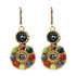 Michal Golan Earrings - Durango Double Round Pendant